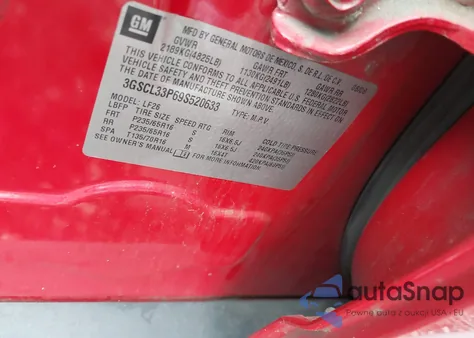 2009 Saturn Vue 4-Cyl Xe из США, поврежденный, VIN 3GSCL33P69S520633